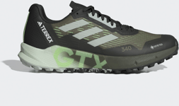 Adidas Adidas Terrex Agravic Flow Gore-tex Trail Running Shoes 2.0 Juoksukengät OLIVE STRATA / WONDER SILVER / GREEN SPARK