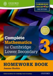 Complete Mathematics for Cambridge Lower Secondary Homework Book 3 (First Edition) - Pack of 15