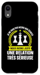 Coque pour iPhone XR Chessman Jeu De Société Chess Maître Des Échecs