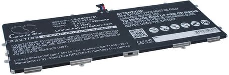 Batteri SP3782A9A(1S2P) for Samsung, 3.8V, 8200 mAh