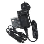 DSTE® Spare Battery and DC84U Travel Charger Compatible for Olympus PS-BLS5 BLS-5 OM-D E-M10 E-M10 Mark III E-400 410 420 450 600 620 E-P1 P2 P3 PL1 PL2 PLE15 PM1 PM2 M10 PL6 PL5 stylus 1 Camera as BLS-50