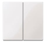 Merten Täcklock Serie Brytare System M, 1-M, M-Smart, M-Plan, M-Creativ Polarvit Blank 432519 (432519)