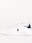 Polo Ralph Lauren Heritage Court Ii Trainers - White, White, Size 7, Men