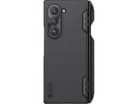 Nillkin Super Frosted Shield Fold Magnetiskt Fodral För Samsung Galaxy Z Fold 6 5G Med Pennhållare Och Magnetmodul - Sort