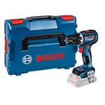 Bosch Professional 18V System perceuse-visseuse sans-fil GSR 18V-90 C (sans batterie ni chargeur, dans L-BOXX), 06019K6002, Blue