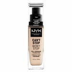 NYX PROF. MAKEUP Can't Stop Won't Stop Foundation - Pale