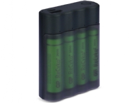 GP Batteries Portable PowerBank 134DX411270AAHCEC4, 2600 mAh, Nickel-metallhydrid (NiMH), Svart