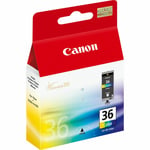 Genuine Canon CLI-36 Colour Ink Cartridge 1511B001 IP-100 260 320 TR-150 IP-110