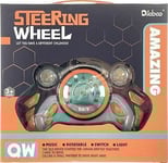 Battery Steering Wheel Driving Simulator 26X25x6cm