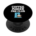 Cafetière Fan Club Drip Espresso French Press Cold Brew PopSockets PopGrip Interchangeable