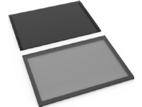 Streacom DA2 Window Side Panel Kit - Tempered Glass, black