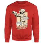 Guardians of the Galaxy Rocket Raccoon Oh Yeah! Sweatshirt - Red - S