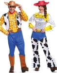 Parkostyme - Woody og Jessie Toy Story Lisensierte Kostymer