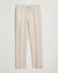 J.Lindeberg Soren Drape Linen Pants Moonbeam