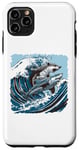 iPhone 11 Pro Max Opossum Riding Shark Kanagawa Wave Funny Possum Humor Case