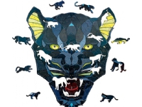 EcoWoodArt EWA 3D pusselblock i trä pussel Panther