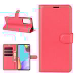 Classic Samsung Galaxy A52 5G fodral - Röd Röd