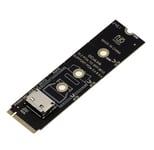 KALEA-INFORMATIQUE Adaptateur pour Port M2 NVMe M Key vers Oculink SFF-8612 PCIe 4.0 Compatible 2230 2242 2260 2280