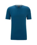 Hugo Boss Black Mens Thompson 01 T Shirt Blue - Size Large
