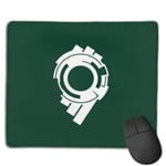 Ghost in The Shell Section 9 Logo, Trucker Cap Customized Designs Non-Slip Rubber Base Gaming Mouse Pads for Mac,22cm×18cm， Pc, Computers. Ideal for Working Or Game