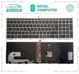HP EliteBook 850 G5 755 G5 850 G6 L14366-031 UK Keyboard With Pointer + Backlit