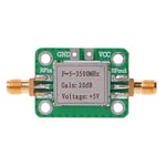 Dcolor 5-3500MHz RF Amplifier Power Broadband Signal Amp High Gain 20DB with Shielding