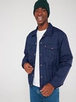 Levi'S Relaxed Fit Padded Trucker Jacket - Dark Blue