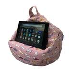 MyCushy Tablet Stand Pillow, Books eReaders Phones Tablets Adjustable Handsfree Portable Lightweight Washable (Pink)