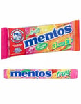 3 st Rullar med Mentos Fruit 114 gram