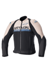 Alpinestars SMX Air MC-Jacka Ljusbrun-Svart-Sodalite Svart""
