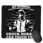 Chuck Norris Mc Hammer Quote Customized Designs Non-Slip Rubber Base Gaming Mouse Pads for Mac,22cm×18cm， Pc, Computers. Ideal for Working Or Game