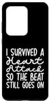 Galaxy S20 Ultra I Survived A Heart Attack So The Beat Still Goes On Case
