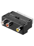 SCART to composite audio/video adapter IN/OUT