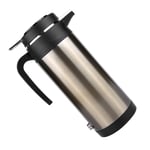 1000ML 12V Stainless Steel Electric In Car Kettle Travel Thermoses Heatin DTS UK