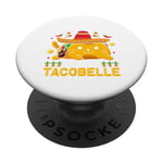 My Princess Name Is Taco Belle Mexican Cinco De Mayo PopSockets PopGrip Interchangeable