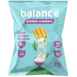 Balance Protein Cracker Sour Cream & Onion 70 g