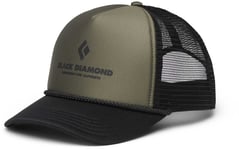 Black Diamond Flat  Bill Trucker Hat