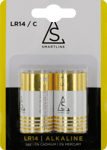 Batteri alkaliskt LR14/C 1,5V 2-pack
