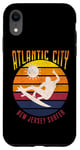 iPhone XR New Jersey Surfer Atlantic City NJ Sunset Surfing Beaches Case