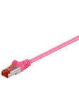 LAN STP CAT 6 - Magenta - 50m