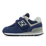 New Balance 574 Sneaker, Navy, 2.5 UK