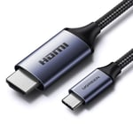 UGREEN USB-C till HDMI 2.1-kabel 8K@60Hz, 1,5m - Grå