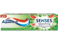 Aquafresh Senses Uppfriskande tandkräm Vattenmelon &amp Gurka &amp Mynta 75 ml