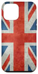 iPhone 12 mini UK Union Jack Flag in vintage retro style Case