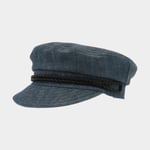CTH Ericson Skepparmössa för barn Oscar Organic Denim Blue Junior, 6 - 18 månader (46/48)