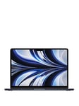 Apple Macbook Air (M2, 2022) 13.6 Inch With 8-Core Cpu And 10-Core Gpu, 512Gb Ssd - Midnight - Macbook Air + Microsoft 365 Family 1 Year
