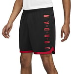 Nike CZ4760-010 M J Jumpman GFX Knit Short Shorts Mens Black/Gym red M