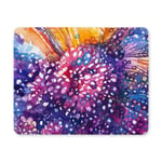 Abstract Colorful Background with Dotted and Lines Rectangle Non Slip Rubber Mousepad, Gaming Mouse Pad Mouse Mat for Office Home Woman Man Employee Boss Work