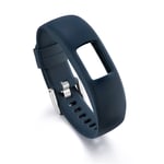 Silikonarmbånd for Garmin VivoFit 4, 23cm - Mørke Blå