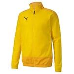 PUMA teamGOAL 23 Training Jacket Pull Homme Cyber Yellow/Spectra Yellow FR : XL (Taille Fabricant : XL)